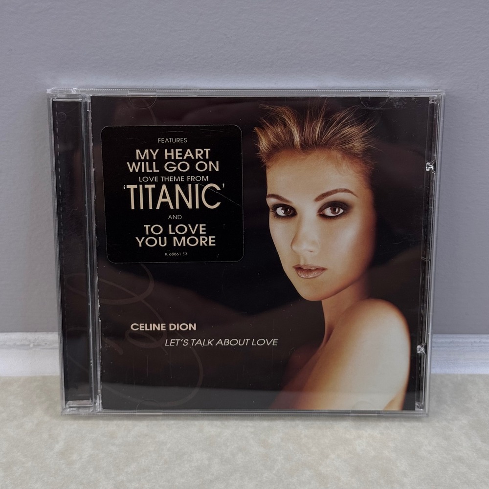 Celine Dion: Let's Talk About Love‎ (CD Album 1997) My Heart Will Go On